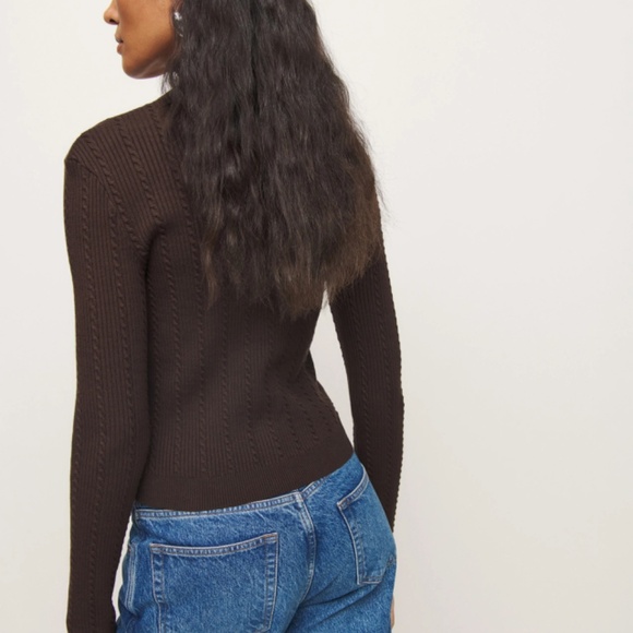 Reformation Natalie Cable Cardigan - Picture 4 of 4